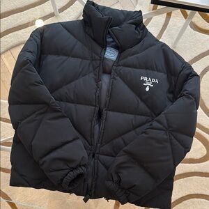 Prada Black Puffer Jacket
